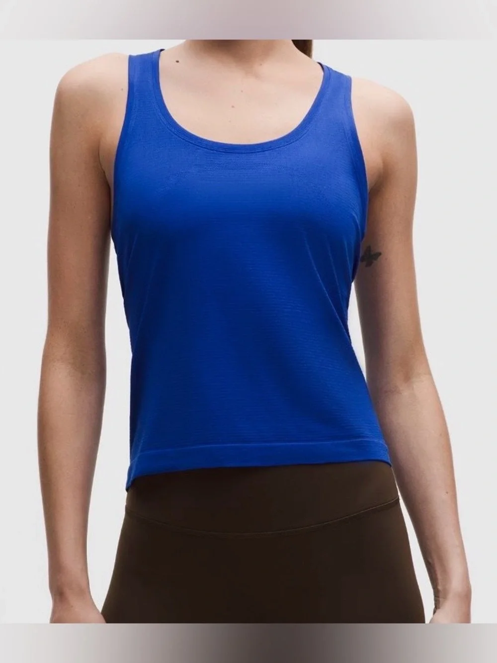 lululemon athletica Swiftly Racerback Tank Top 2.0 Beach Ball Blue-Size 12